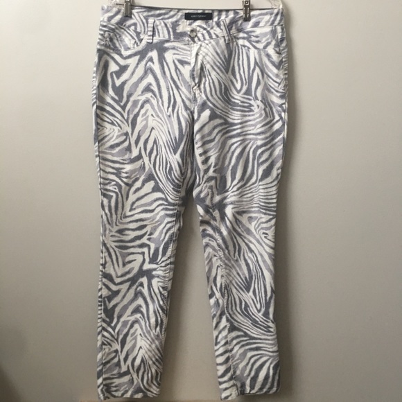 Ashley Stewart Denim - Ashley Stewart Animal Print Jeans